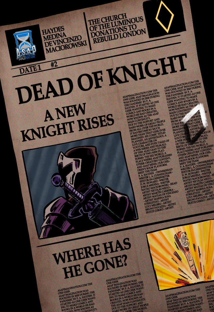NOW AVAILABLE - Dead of Knight Issue 2