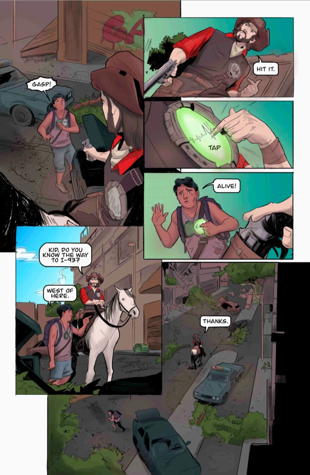 NOW AVAILABLE - Path of The Pale Rider Graphic Novel