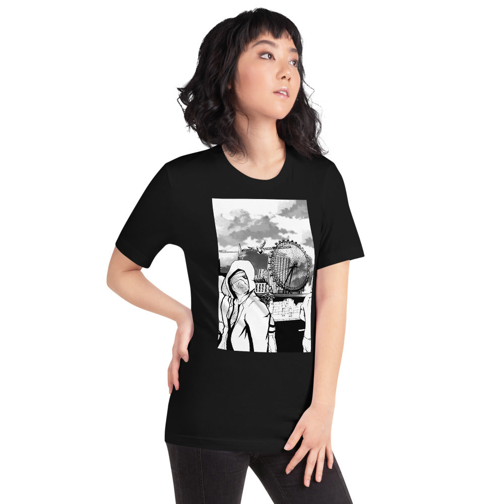 Messiah Cover B/W Unisex T-Shirt