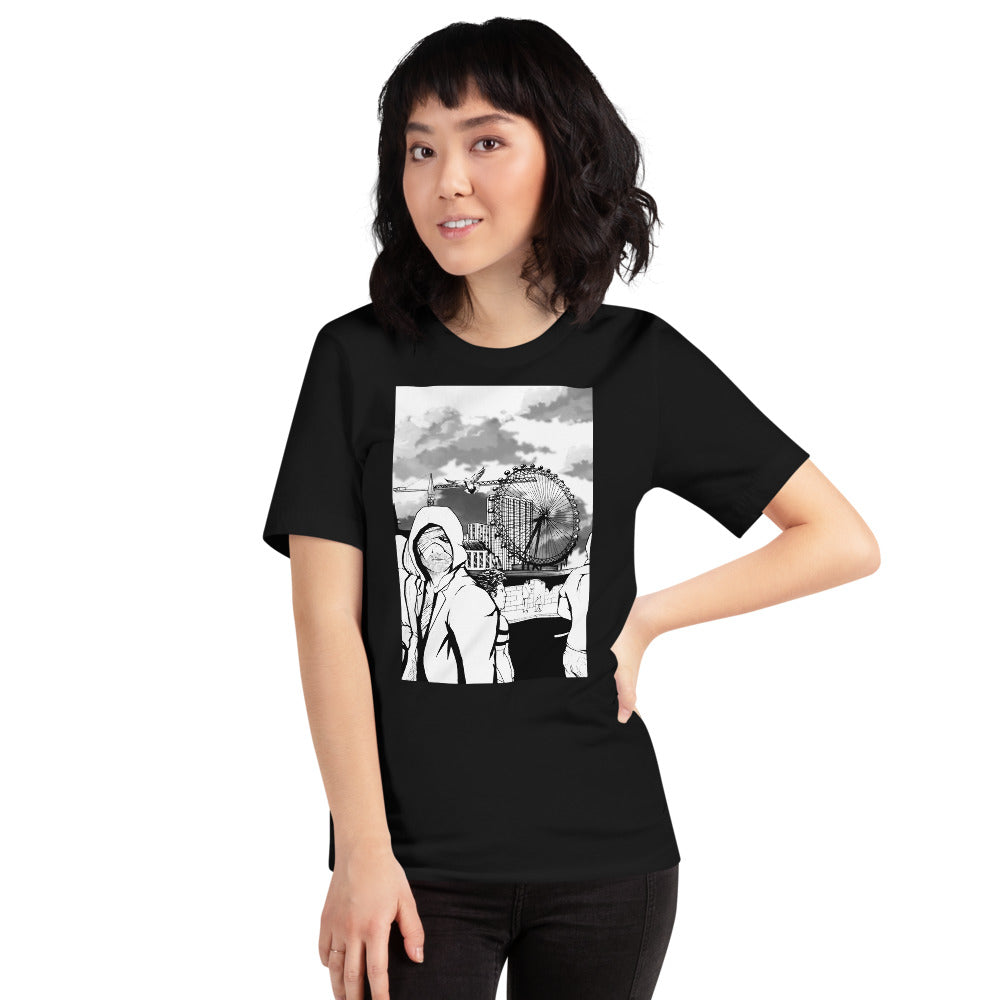 Messiah Cover B/W Unisex T-Shirt