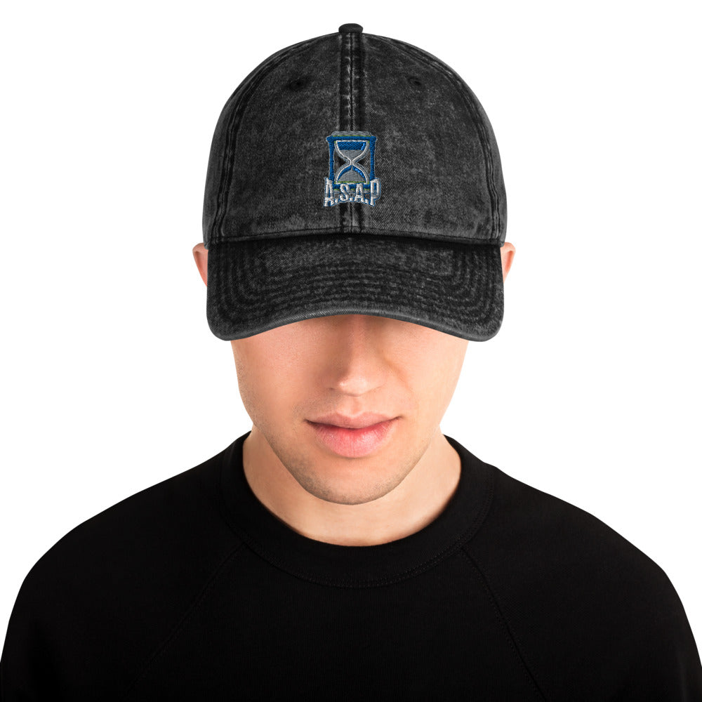 ASAP Logo Vintage Cotton Twill Cap