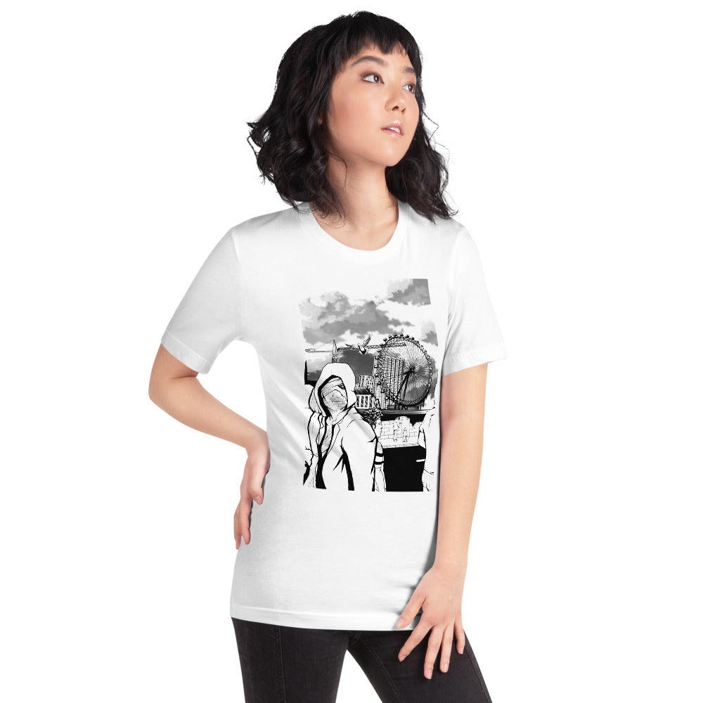 Messiah Cover B/W Unisex T-Shirt