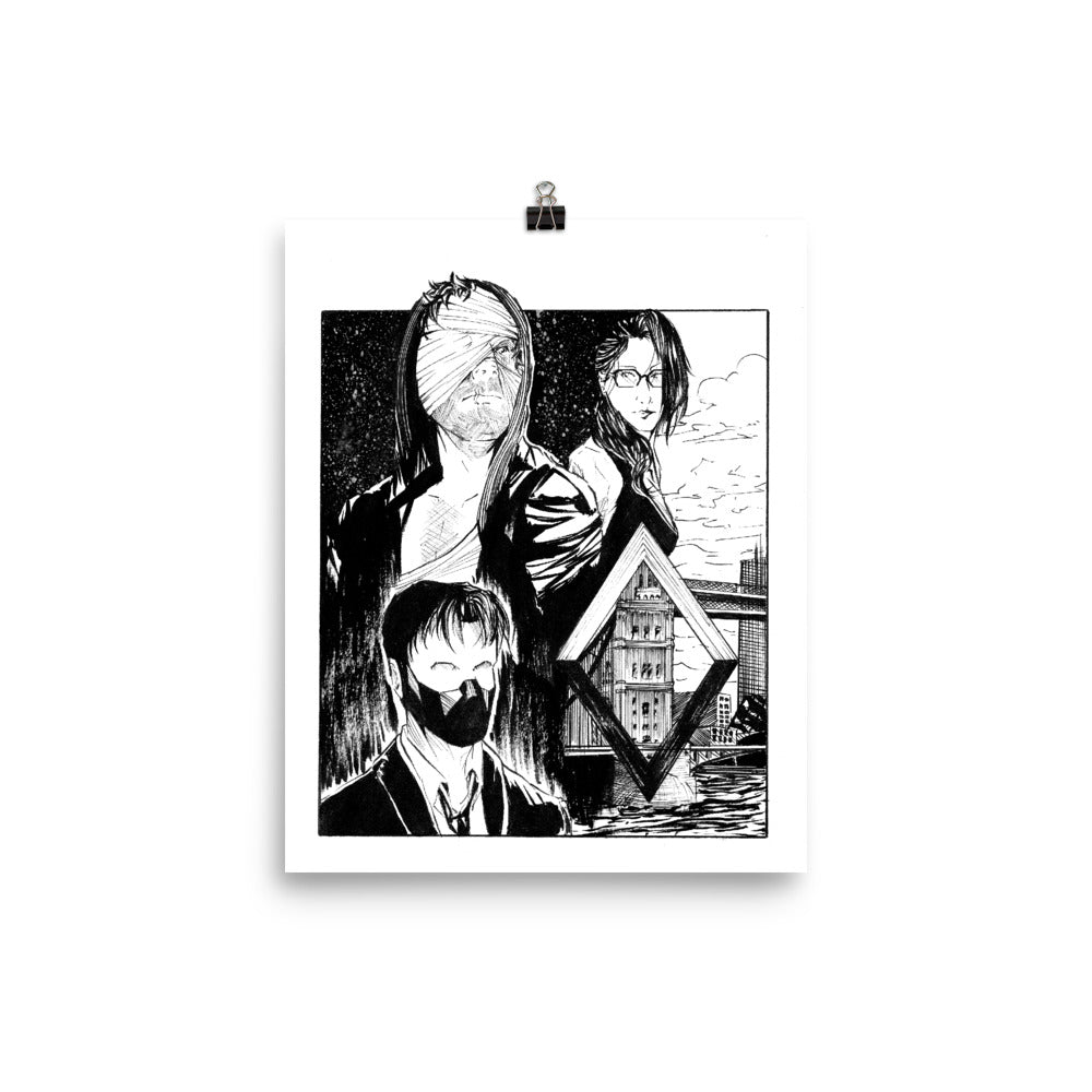 Messiah B/W Promo Poster