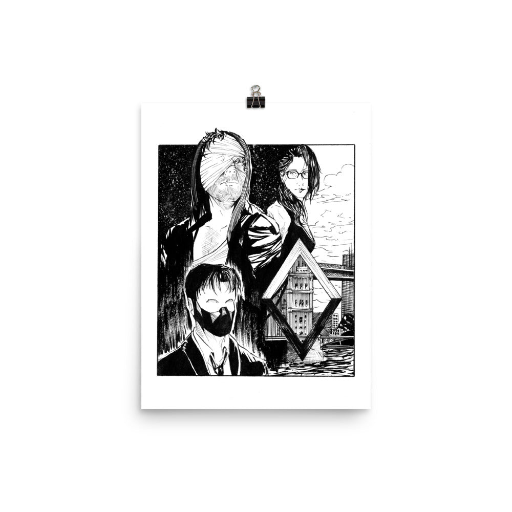 Messiah B/W Promo Poster
