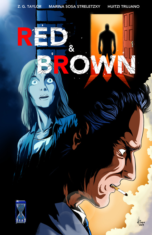 DIGITAL DOWNLOAD - Red & Brown