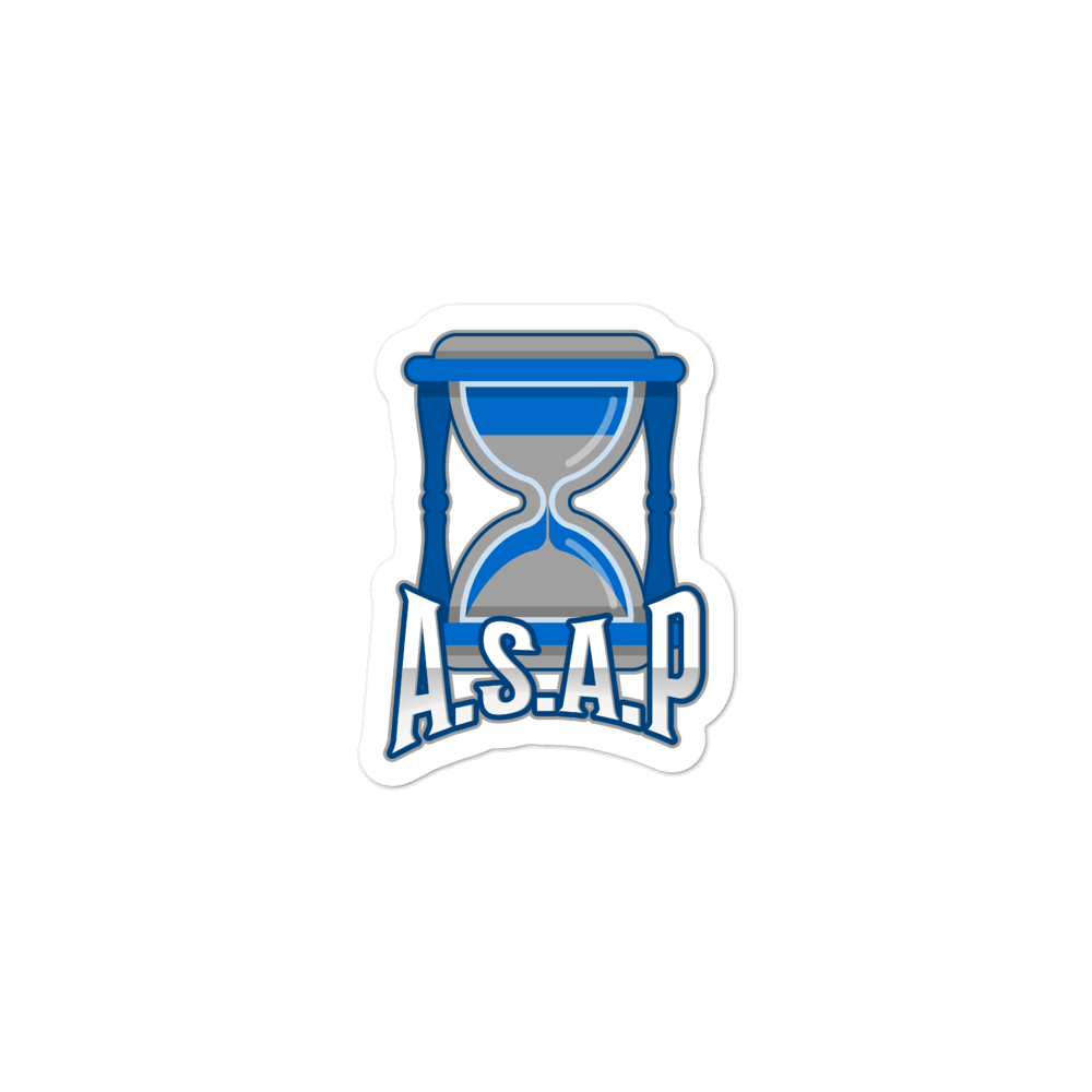 ASAP Logo Bubble-free stickers