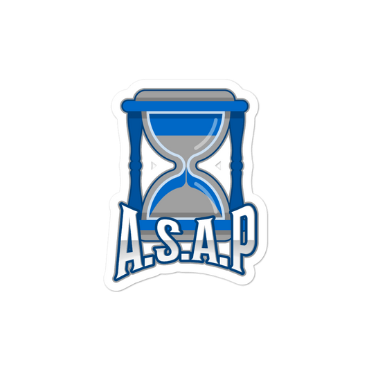 ASAP Logo Bubble-free stickers